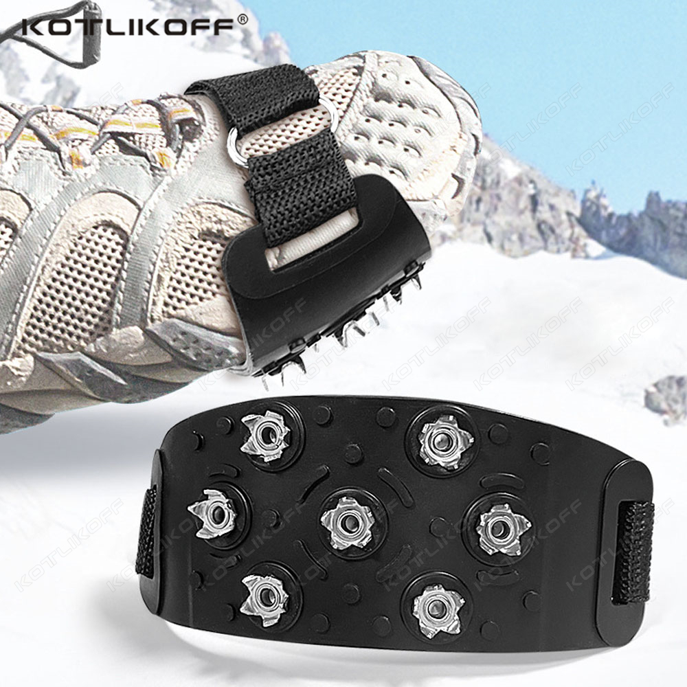 Gripper Foot Walking - 7-Stud Traction Ice Grippers Anti Slip