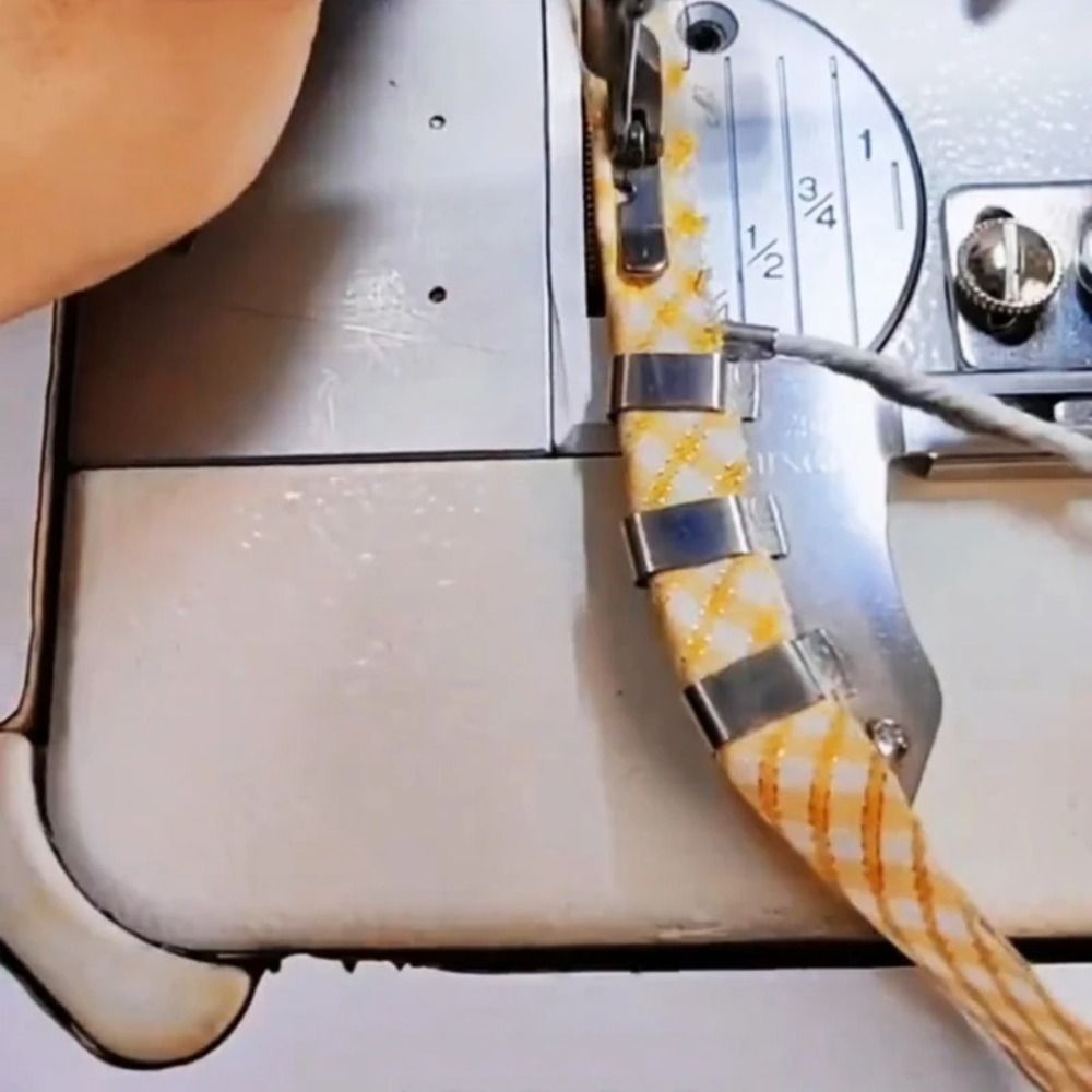 New Metal Sewing Machine Foot  - مراجعة Seam Gauge Metal وسعره