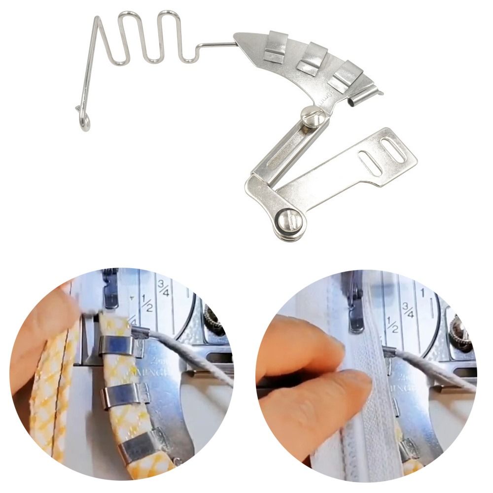 New Metal Sewing Machine Foot  - مراجعة Seam Gauge Metal وسعره