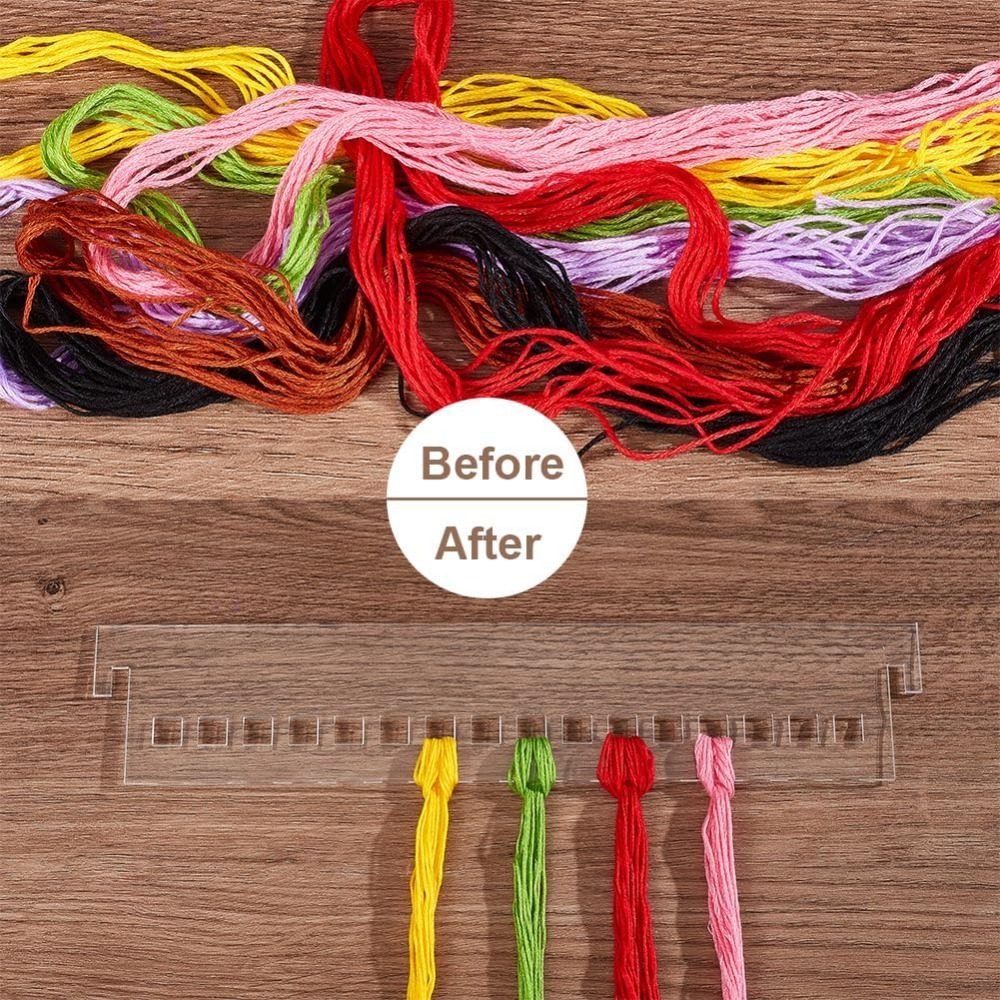 16 Positions Floss Organizer 5 - مراجعة Bobbin Organizer Box وسعره