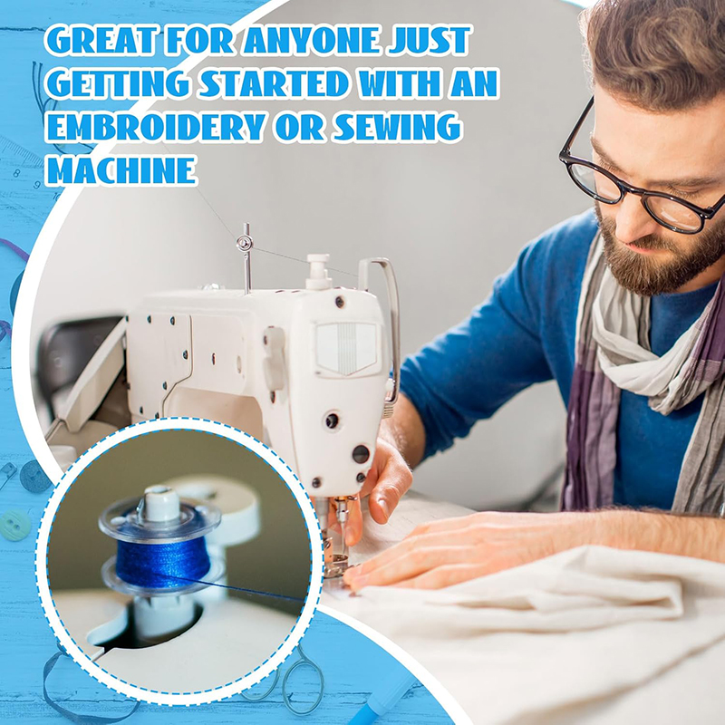 25pcs Home Sewing Machine Bott - مراجعة Bobbin Organizer Box وسعره
