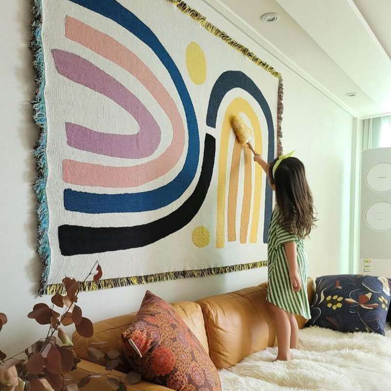 Textile City Abstract Rainbow  - مراجعة Century Textile & Sewing Supply By Owner وسعره