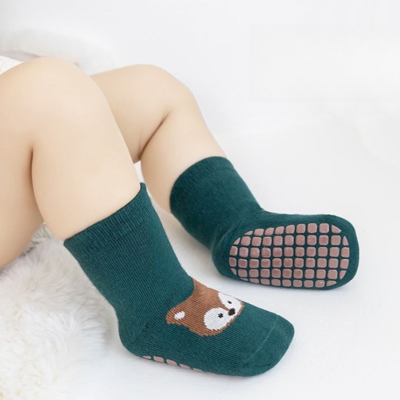 Baby Anti Slip Floor Socks Cot - مراجعة Gripper Foot Walking وسعره