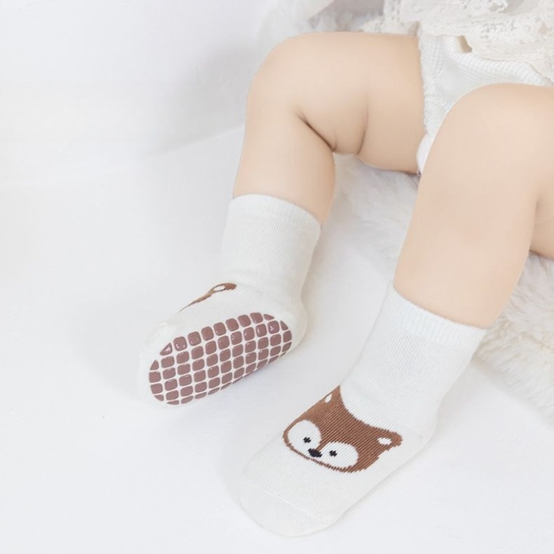 Baby Anti Slip Floor Socks Cot - مراجعة Gripper Foot Walking وسعره