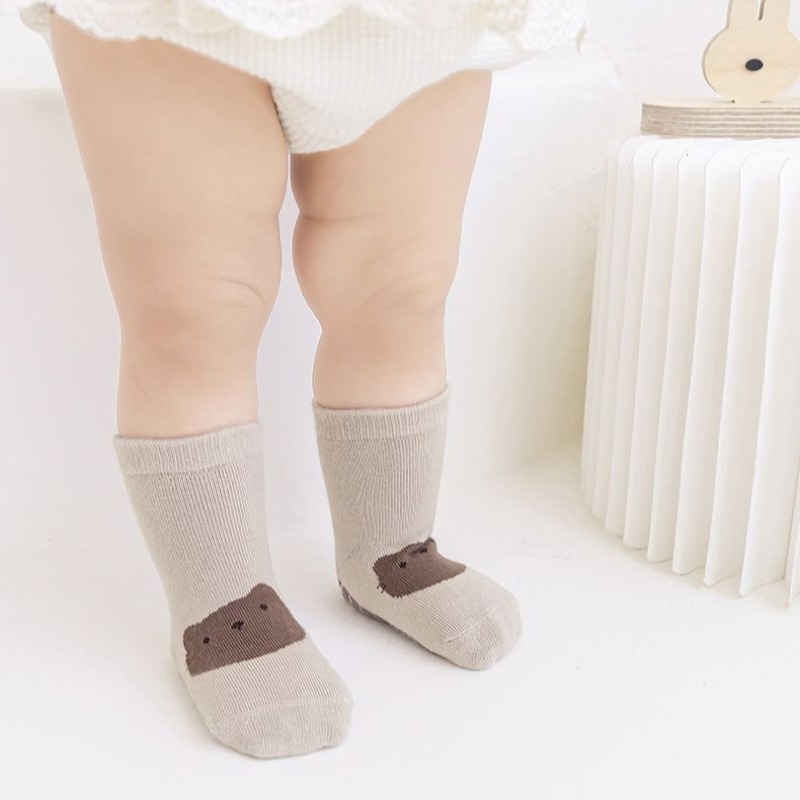 Baby Anti Slip Floor Socks Cot - مراجعة Gripper Foot Walking وسعره