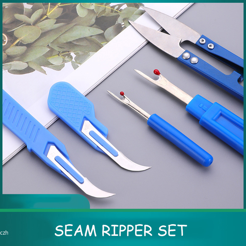 5Pcs Blue Sewing Ripper Kit wi - مراجعة Sewing Kit وسعره
