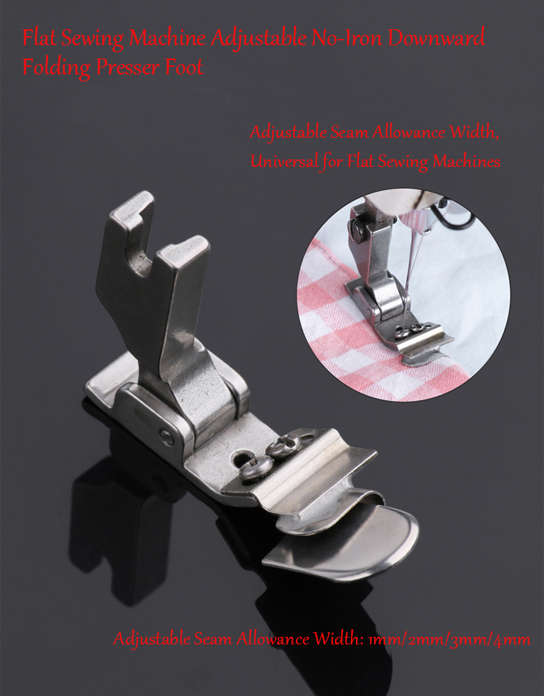Flatbed Sewing Machine No - Ir - مراجعة Rolled Hem Foot وسعره