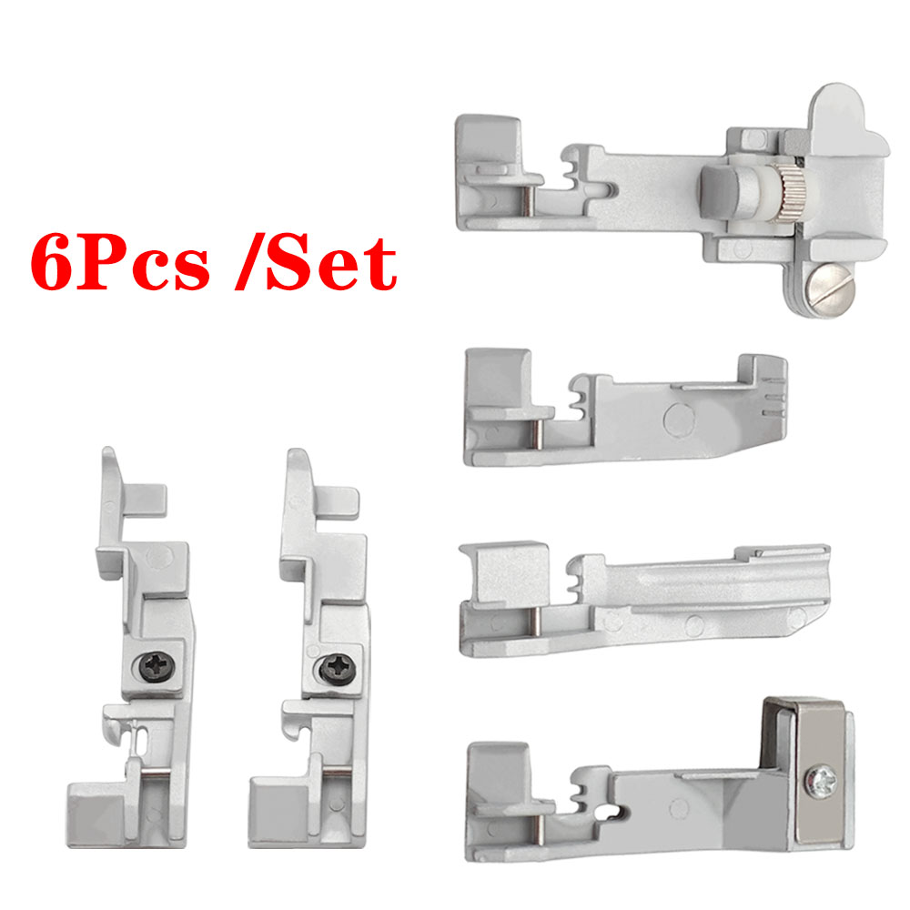 6Pcs/Set Presser Foot For Sing - مراجعة Sewing Gathering وسعره