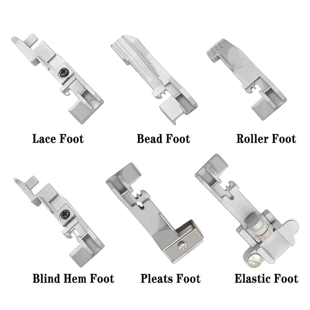 6Pcs/Set Presser Foot For Sing - مراجعة Sewing Gathering وسعره
