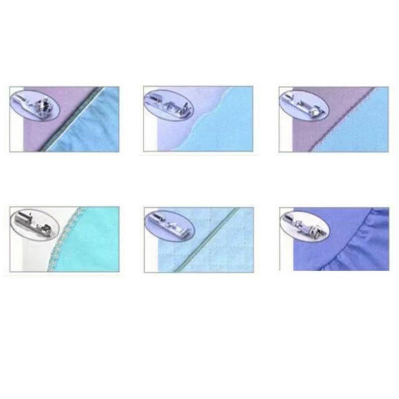 6Pcs/Set Presser Foot For Sing - مراجعة Sewing Gathering وسعره
