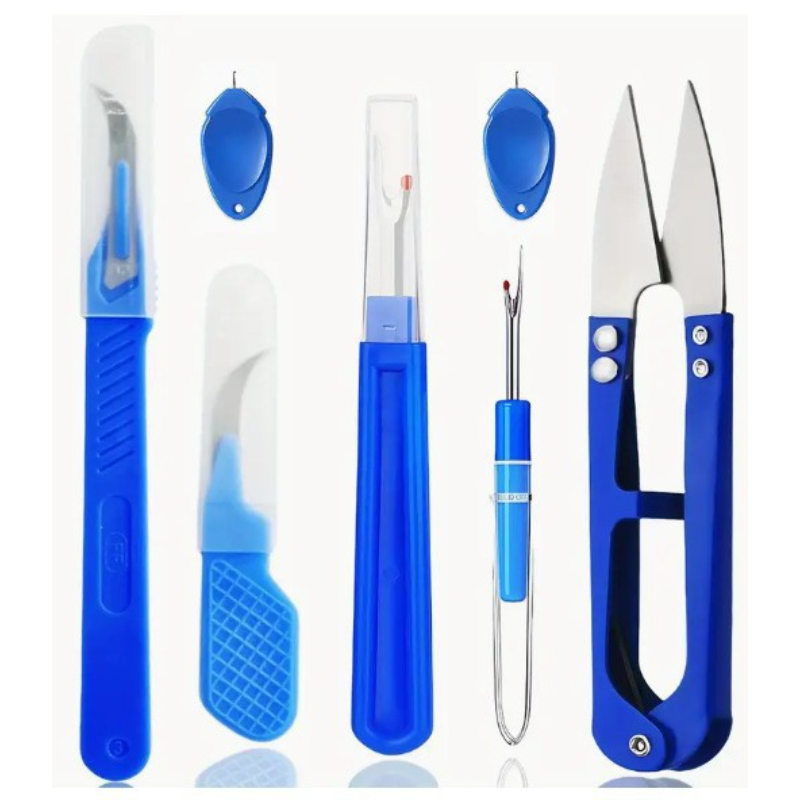 5 Pieces Of Blue Sewing Tear M - مراجعة Sewing Kit وسعره