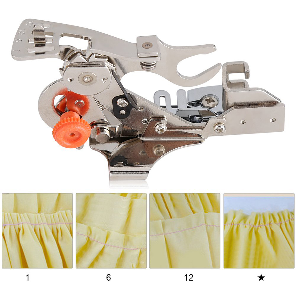 1pcs Ruffler Foot Sewing Machi - مراجعة Sewing Gathering وسعره