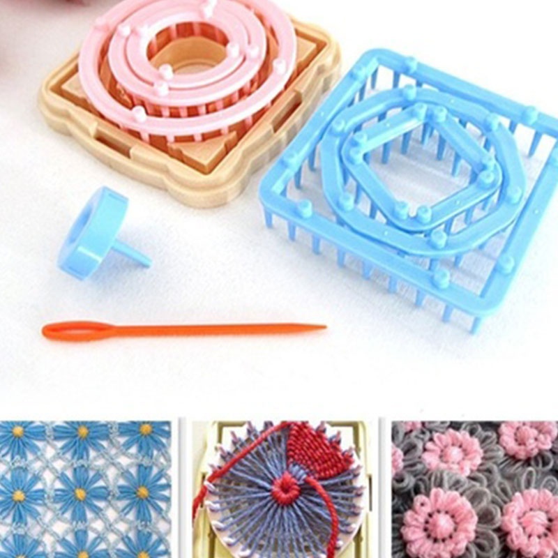 9Pcs/ Set DIY scarf sock knitt - مراجعة Sewing Machine Yarn وسعره