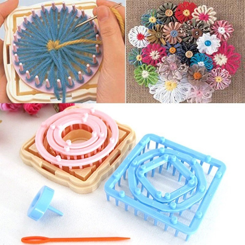9Pcs/ Set DIY scarf sock knitt - مراجعة Sewing Machine Yarn وسعره