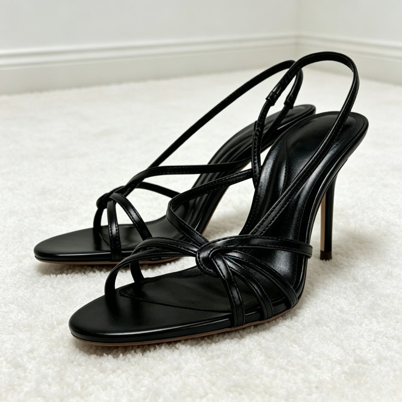 Sexy Open-toe Narrow-Band High - مراجعة Elastic Waistband Roll وسعره