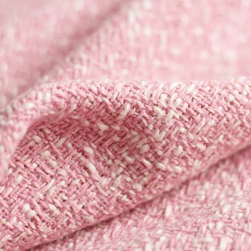 Redraspberry 145cm Pink White  - مراجعة Sewing Tweed Fabric وسعره