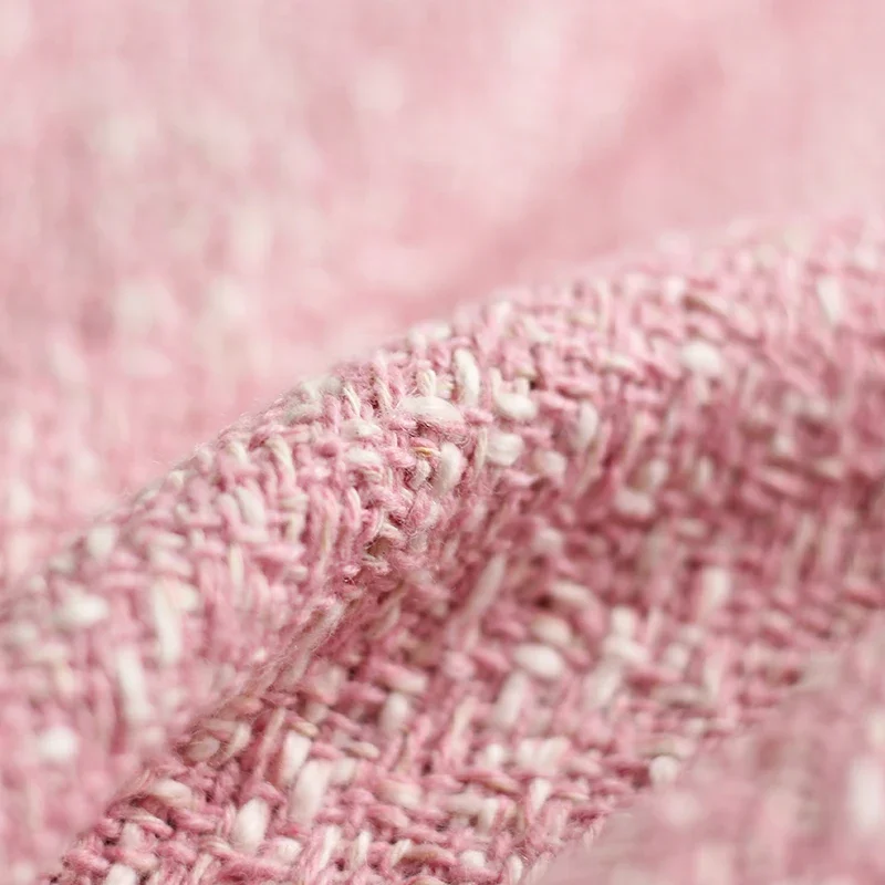 Redraspberry 145cm Pink White  - مراجعة Sewing Tweed Fabric وسعره