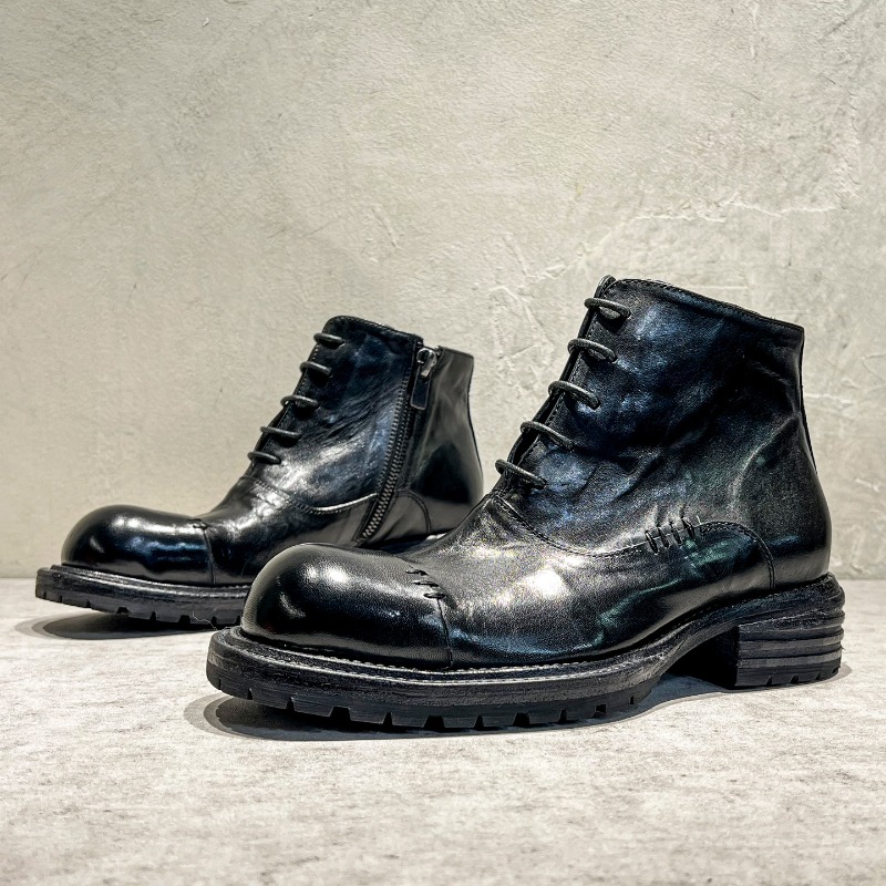 Ethnic Style Washed Horsehide  - مراجعة Sewing Zipper وسعره