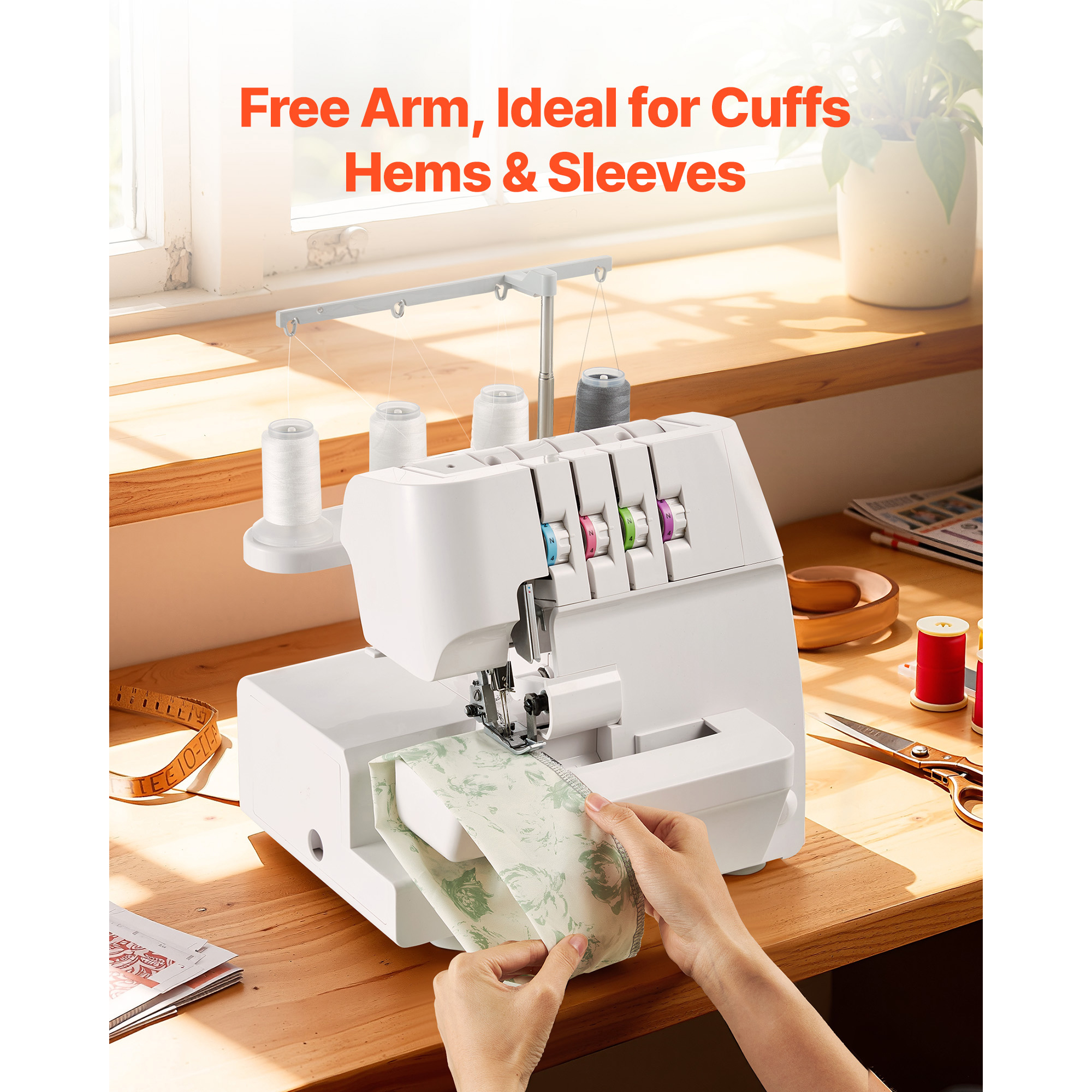 SucceBuy Serger Overlock Sewin - مراجعة Sewing Machine Yarn وسعره
