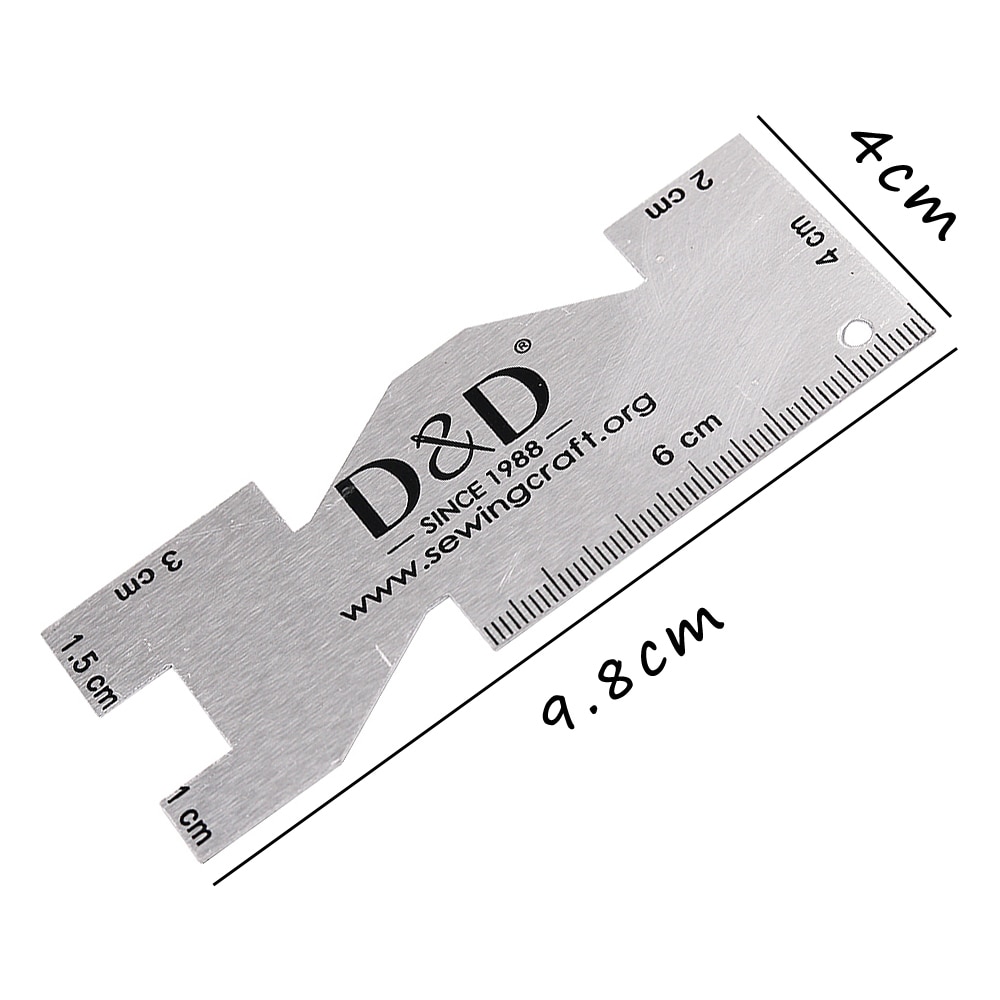 Metal Measuring Gauge Quilting - مراجعة Seam Gauge Metal وسعره