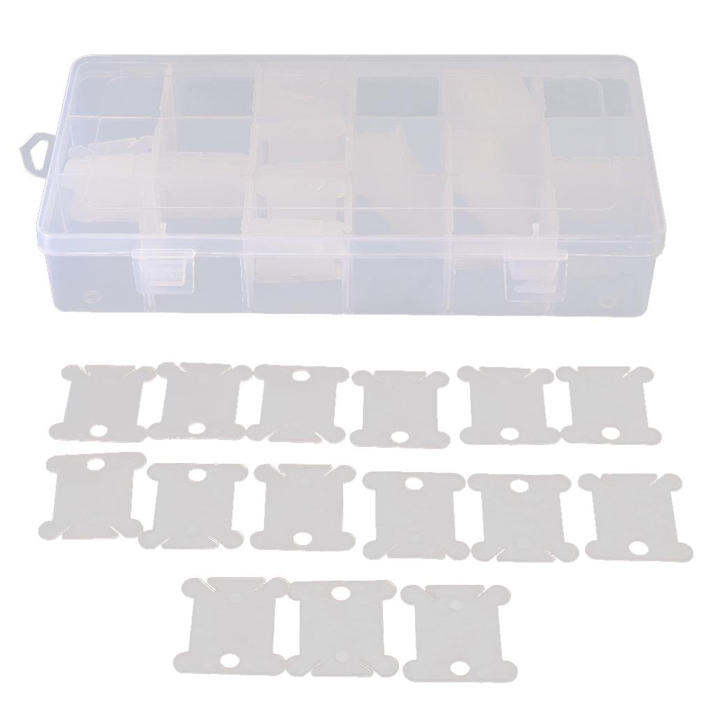 Embroidery Floss Bobbin Organi - مراجعة Bobbin Organizer Box وسعره