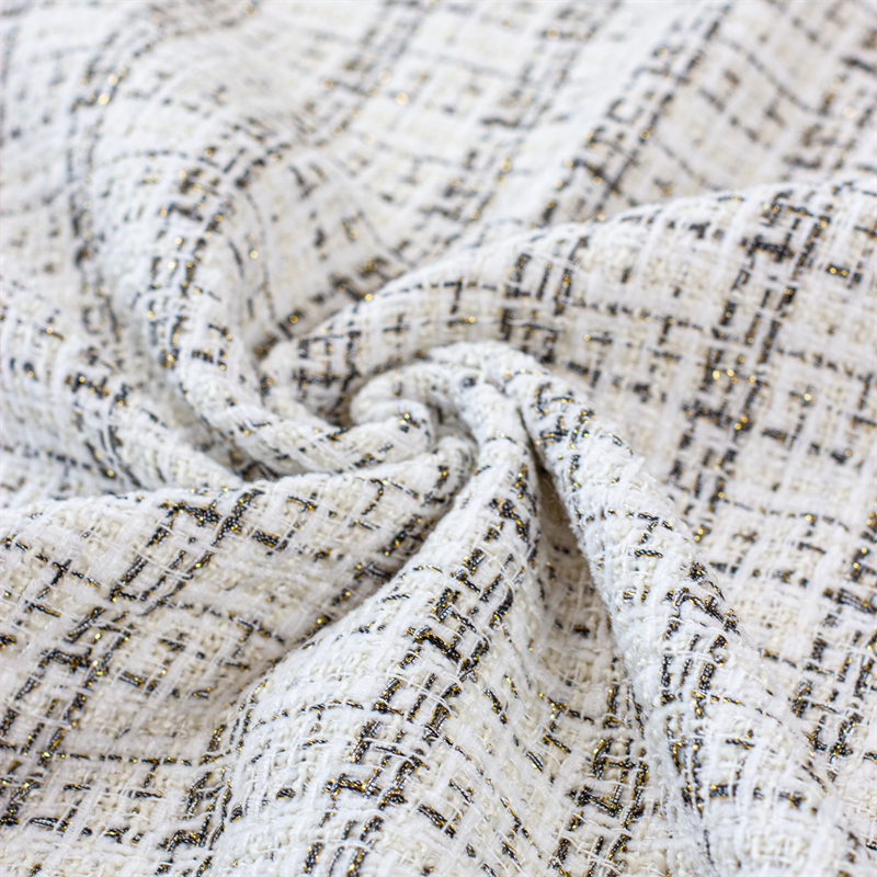 New Tweed Woolen Fabric Autumn - مراجعة Sewing Tweed Fabric وسعره