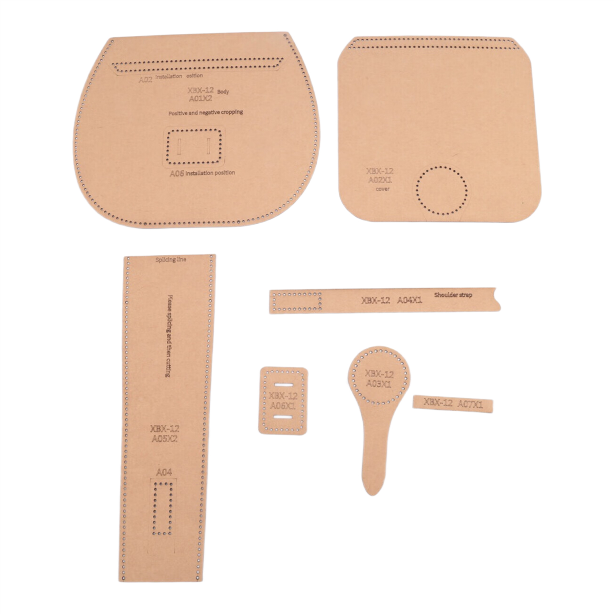 A06K DIY Leather Tool Kit Kraf - مراجعة Sewing Kit وسعره