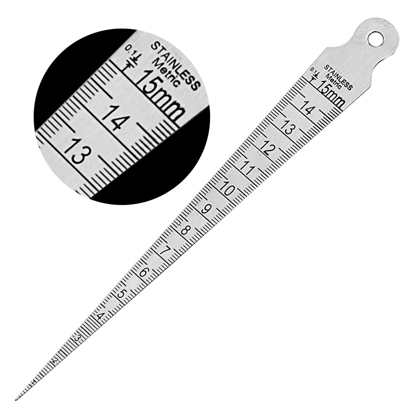 Toolstar Wedge Taper Ruler Sta - مراجعة Seam Gauge Metal وسعره