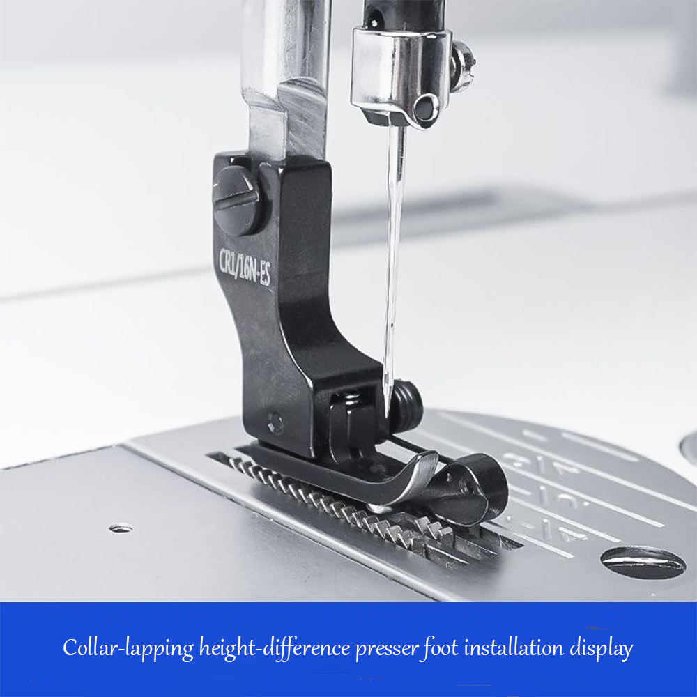 Black Titanium Steel High-Low  - مراجعة Rolled Hem Foot وسعره