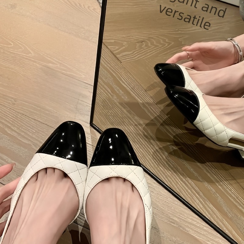Fashion Womens Shoes Elegant F - مراجعة Elastic Waistband Roll وسعره