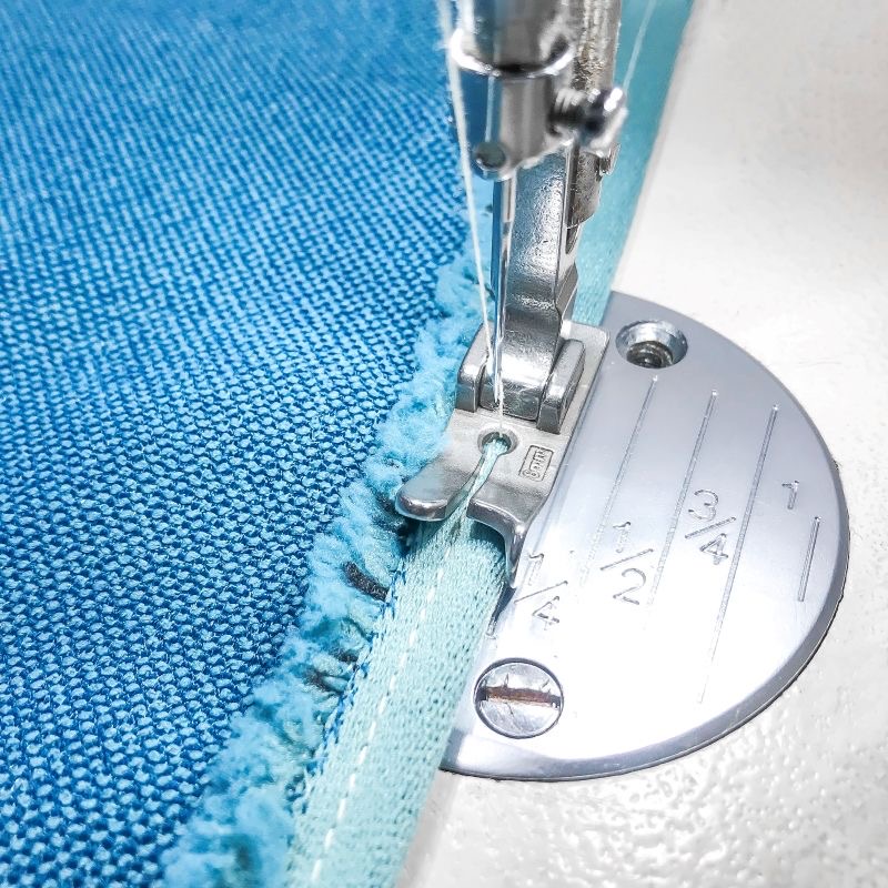 Industrial flat sewing machine - مراجعة Rolled Hem Foot وسعره