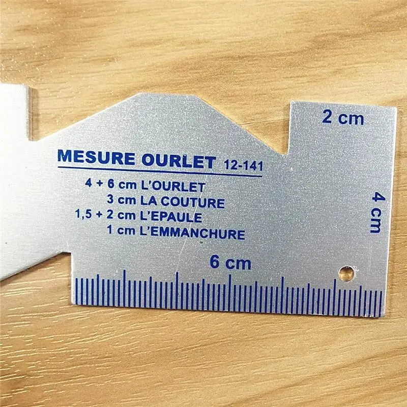 Fabric Marker Tailor Chalk and - مراجعة Seam Gauge Metal وسعره