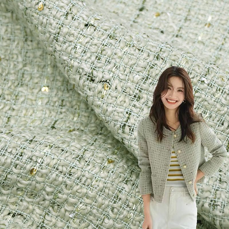 Tweed Fabric Per Meter for Coa - مراجعة Sewing Tweed Fabric وسعره