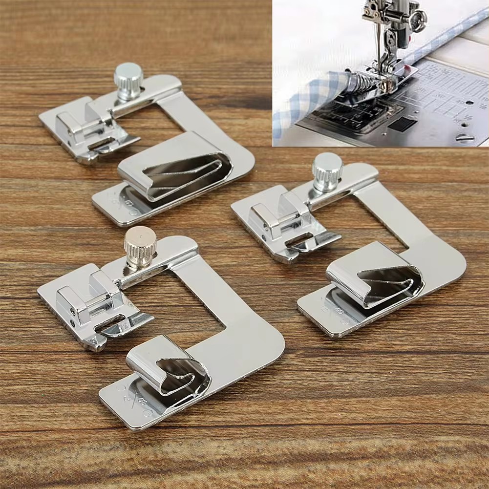 Sewing Hemming Set 1/3Pcs Wide - مراجعة Seam Gauge Metal وسعره
