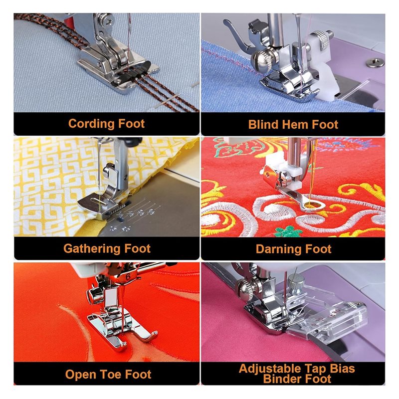LLCS-Sewing Machine Presser Fe - مراجعة Sewing Kit وسعره