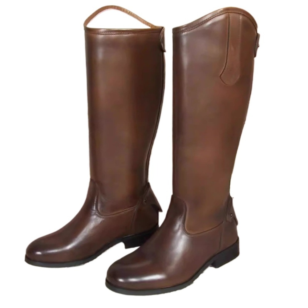 Fashion Men's Genuine Leather  - مراجعة Sewing Zipper وسعره