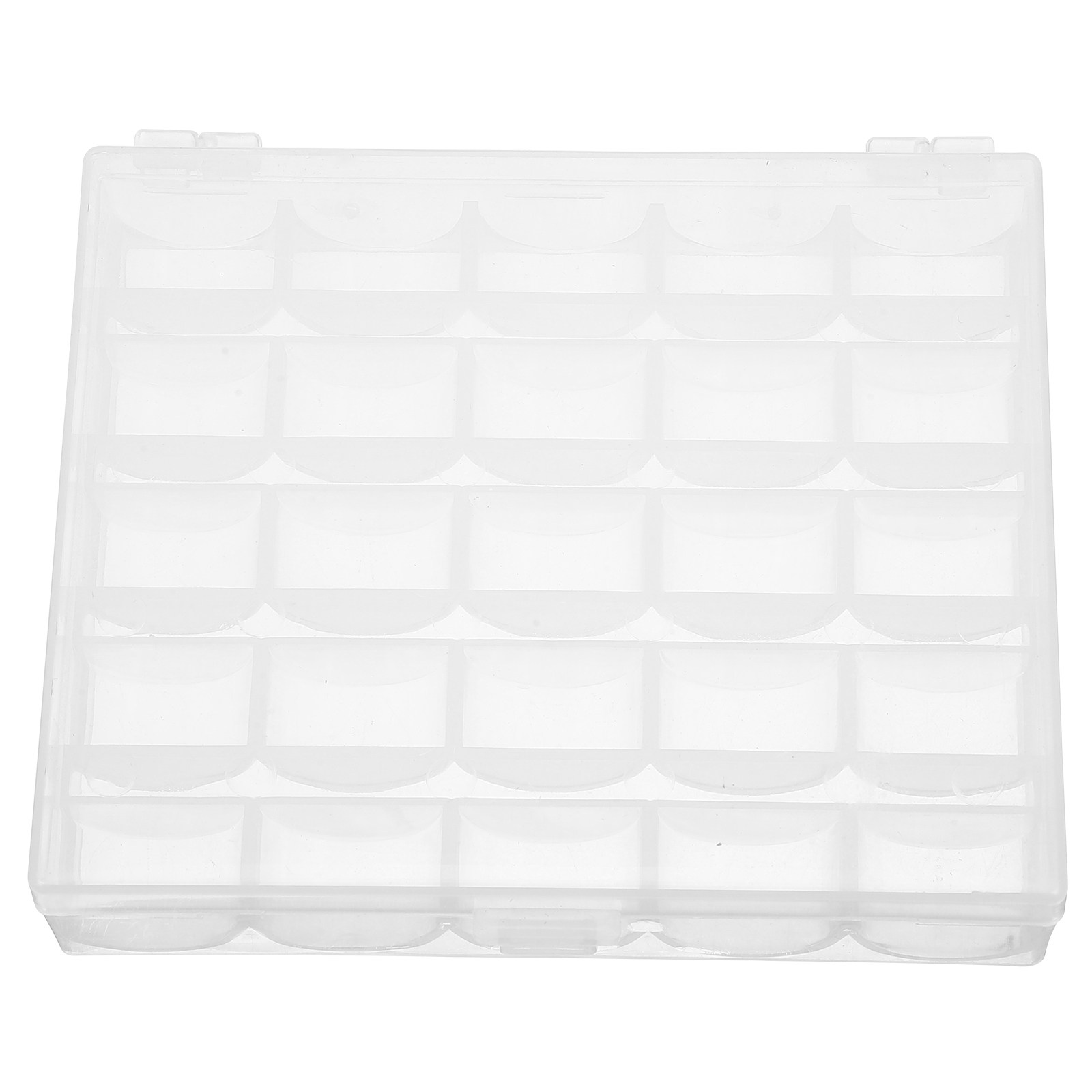 4Pcs Thread Organizer Transpar - مراجعة Bobbin Organizer Box وسعره