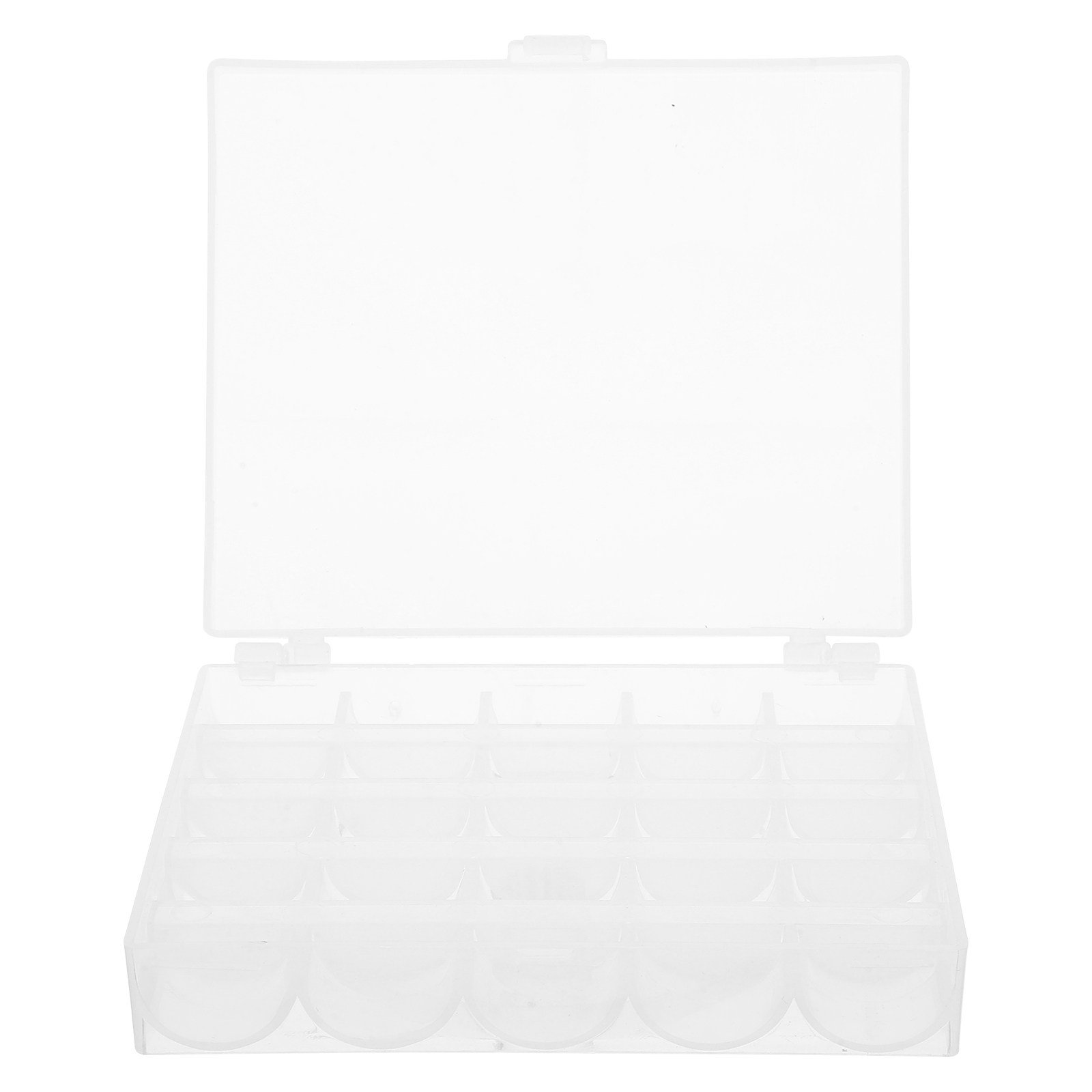 4Pcs Thread Organizer Transpar - مراجعة Bobbin Organizer Box وسعره