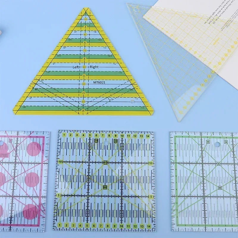 1/2pcs 15cm Quilting Patchwork - مراجعة Seam Gauge Metal وسعره