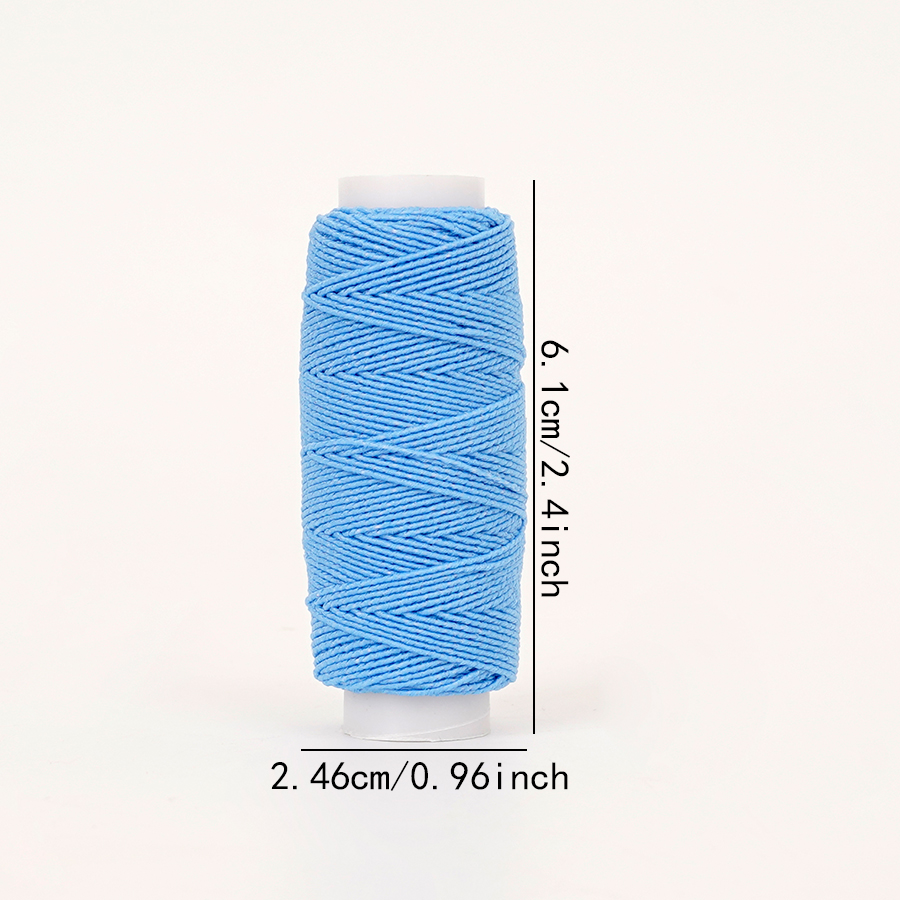 18-Color 0.6mm Ultra-Fine Elas - مراجعة Sewing Machine Yarn وسعره