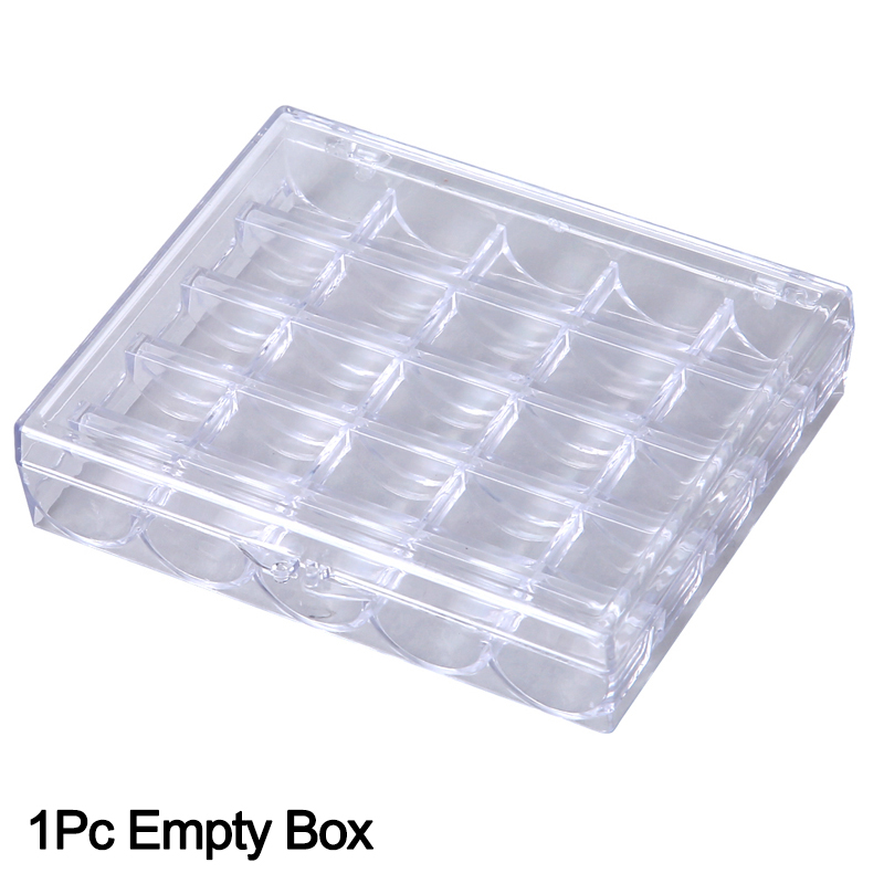 25 Grid Clear Empty Bobbins St - مراجعة Sewing Machine Yarn وسعره