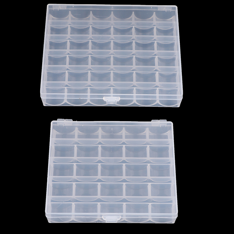 Hot Sale 25/36 Spools Bobbins  - مراجعة Bobbin Organizer Box وسعره