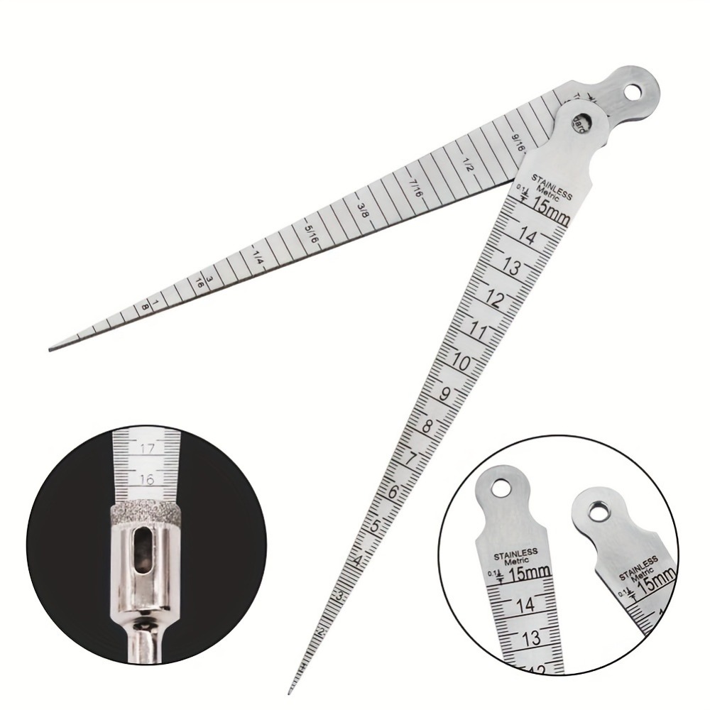 1-15mm Stainless Steel Taper G - مراجعة Seam Gauge Metal وسعره