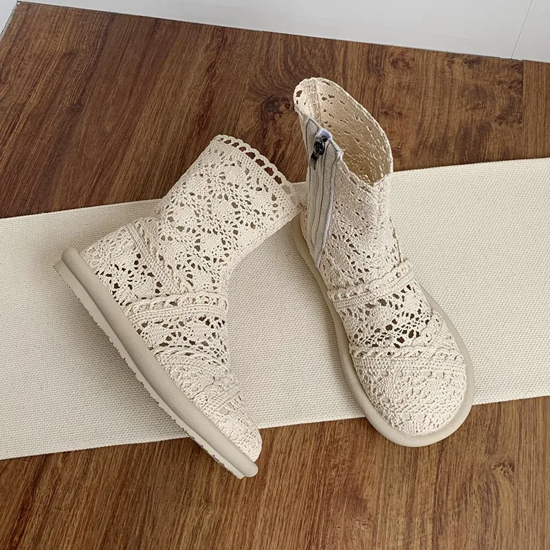 2026 Summer Boots Breathable M - مراجعة Sewing Zipper وسعره