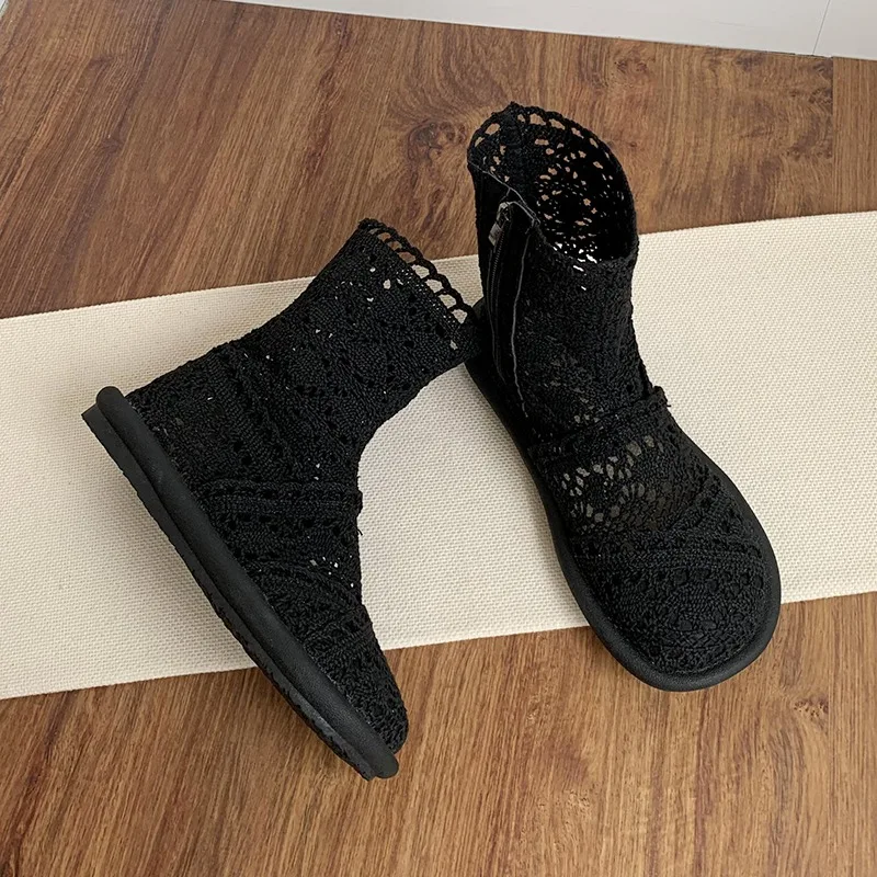 2026 Summer Boots Breathable M - مراجعة Sewing Zipper وسعره