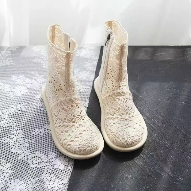 2026 Summer Boots Breathable M - مراجعة Sewing Zipper وسعره