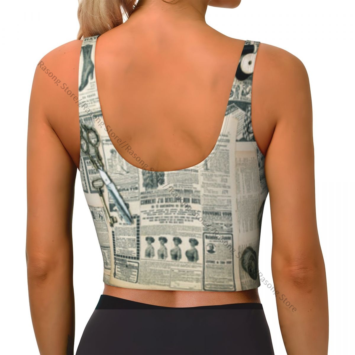 Sports Bra Women Running Yoga  - مراجعة Sewing Gathering وسعره
