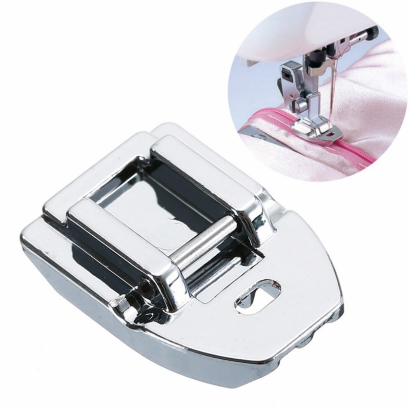 1PC Invisible Concealed Zipper - مراجعة Rolled Hem Foot وسعره