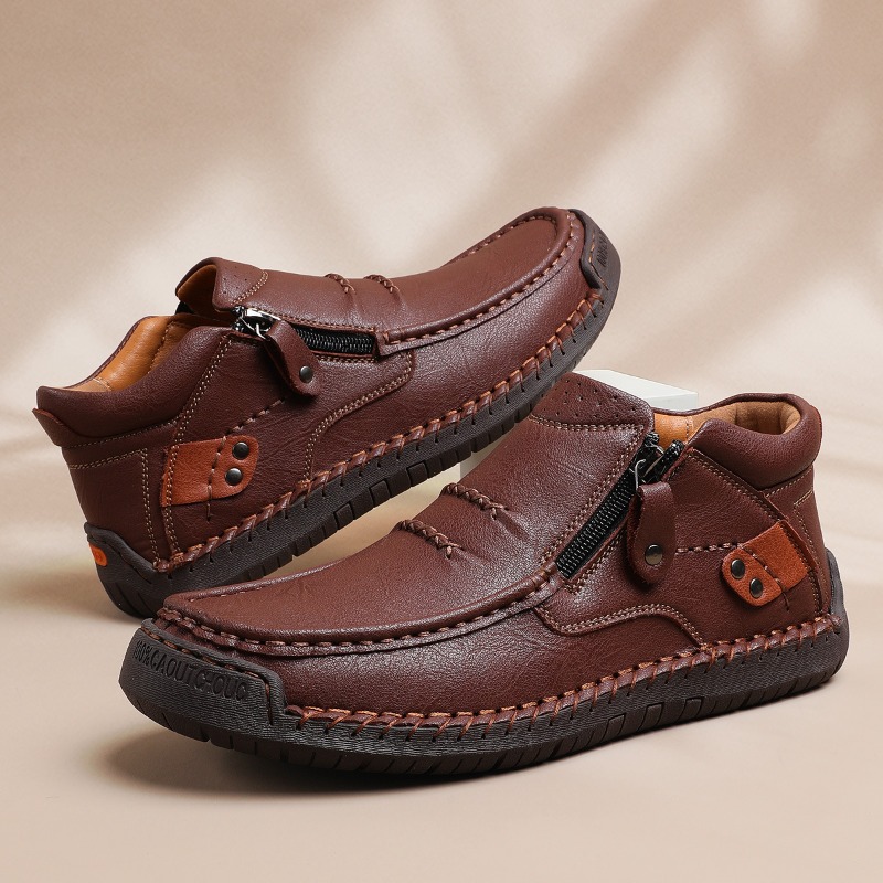 Plus Size 38-50 Handmade Men L - مراجعة Sewing Zipper وسعره