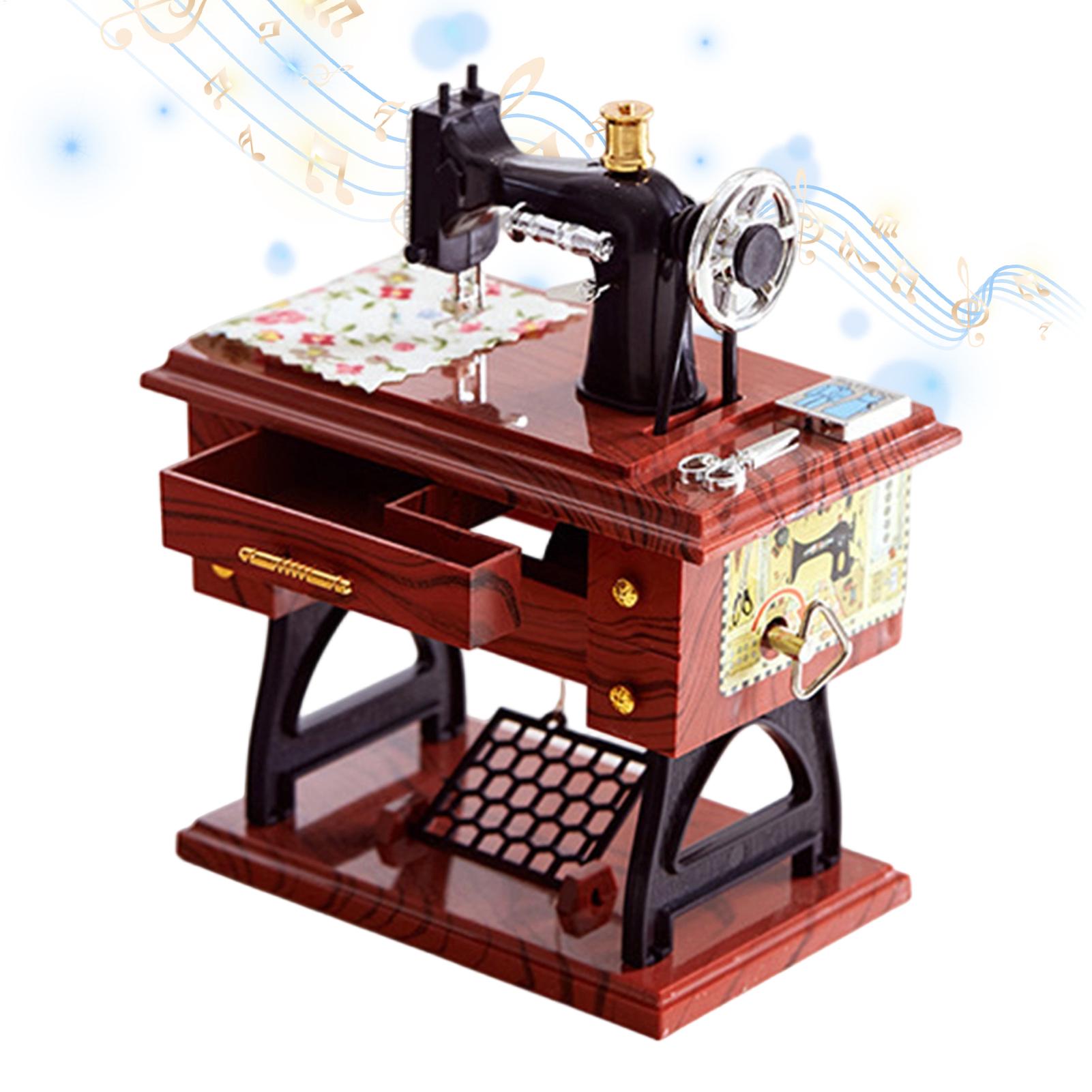 Sewing Machine Mini Music Box  - مراجعة Sewing Gathering وسعره